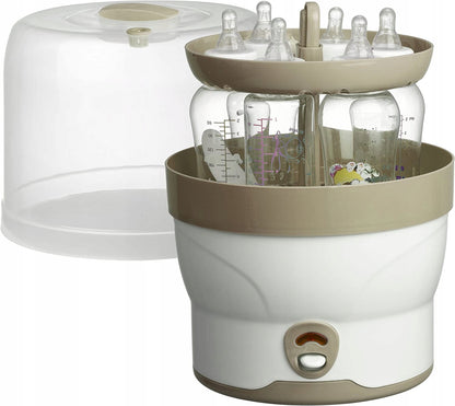 BABYRUF BS29 električni parni sterilizator 6 stekleničk v 11min + klešče