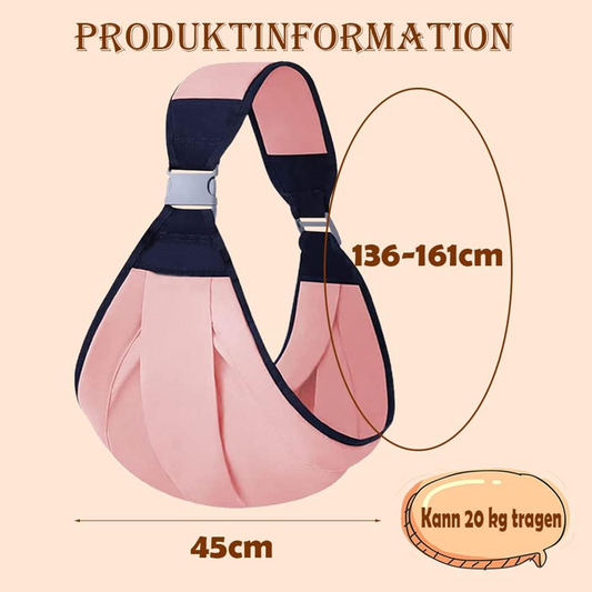 GUBBY GUPS babahordozó ÖV kendővel 15 kg-ig