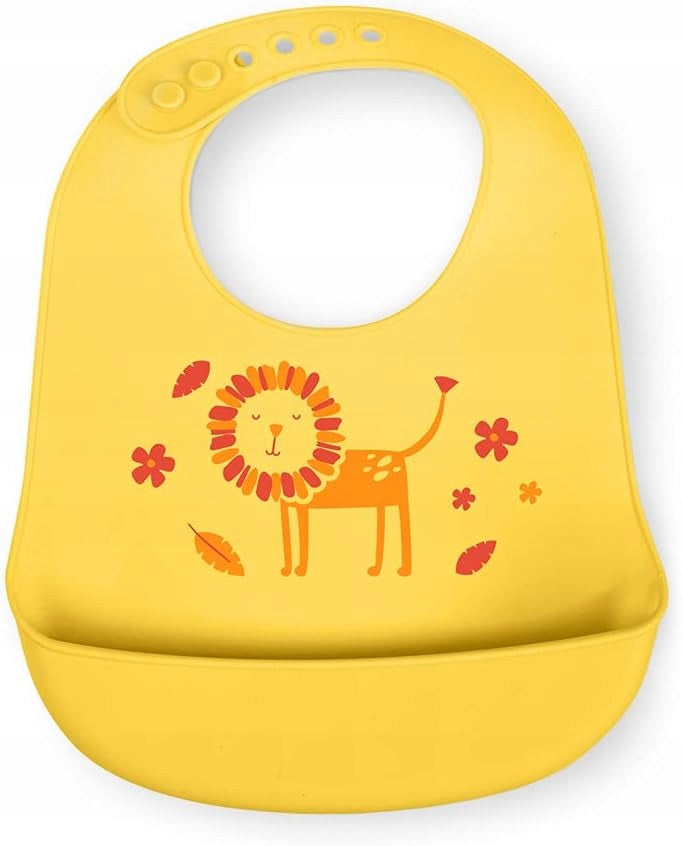 MAMA BEAR bavete din silicon cu buzunare x2