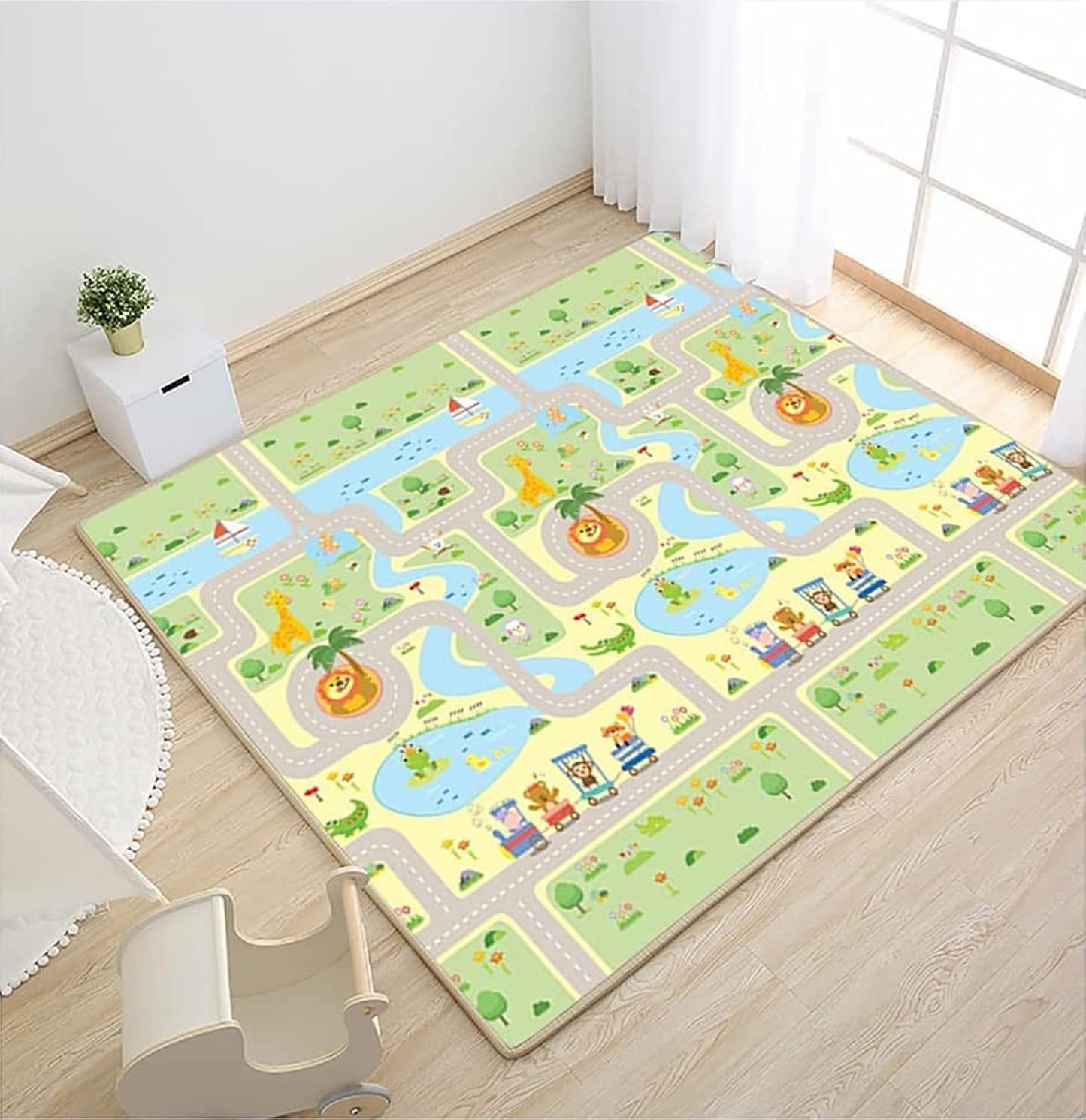 GUTSBOX double-sided foam play mat 180 x 120 x 0.5