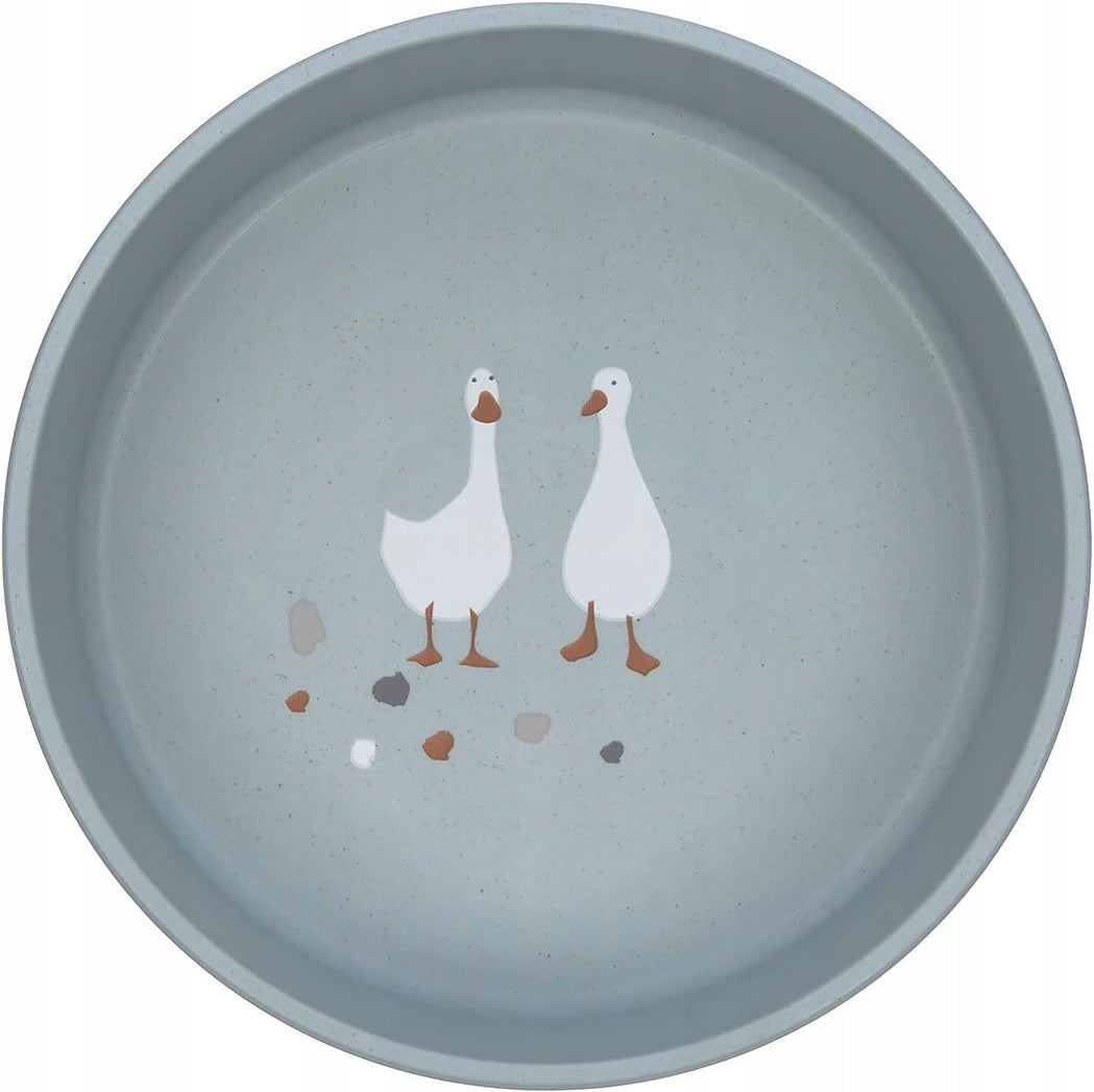 LASSIG Goosebaby bowlage 12 m+blue with goose motifdiameter 13.4 cm, height 4.9 cmmaterials polypropylene