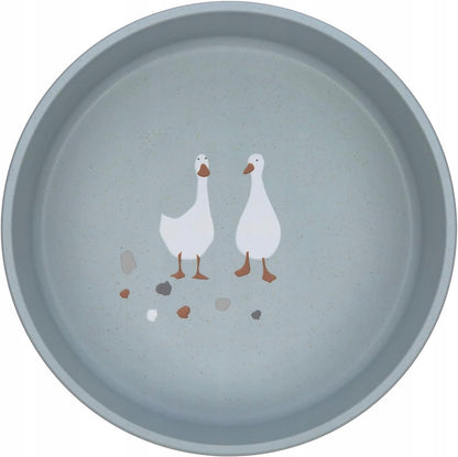 LASSIG Goosebaby bowlage 12 m+blue with goose motifdiameter 13.4 cm, height 4.9 cmmaterials polypropylene