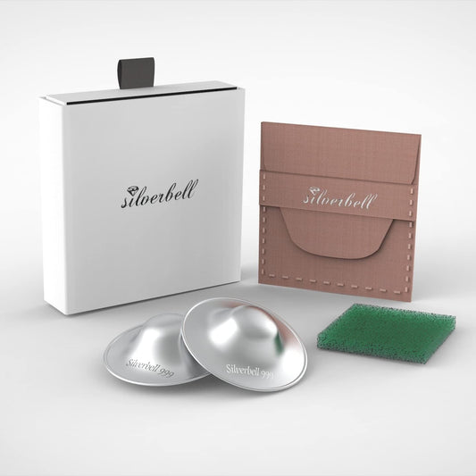 SILVERBELL ezüst mellbimbóvédők