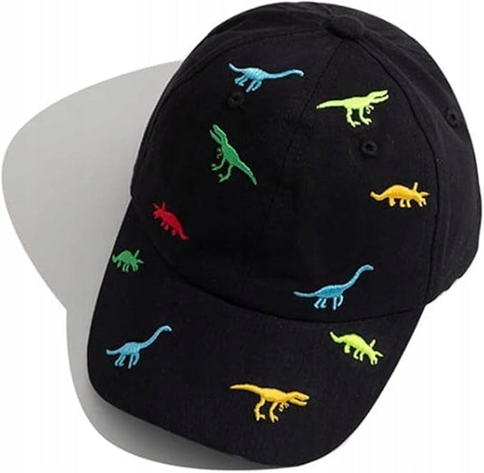 GORRA DE VERANO AJUSTABLE CON VISERA DINOSAURIOS 2-6 AÑOS