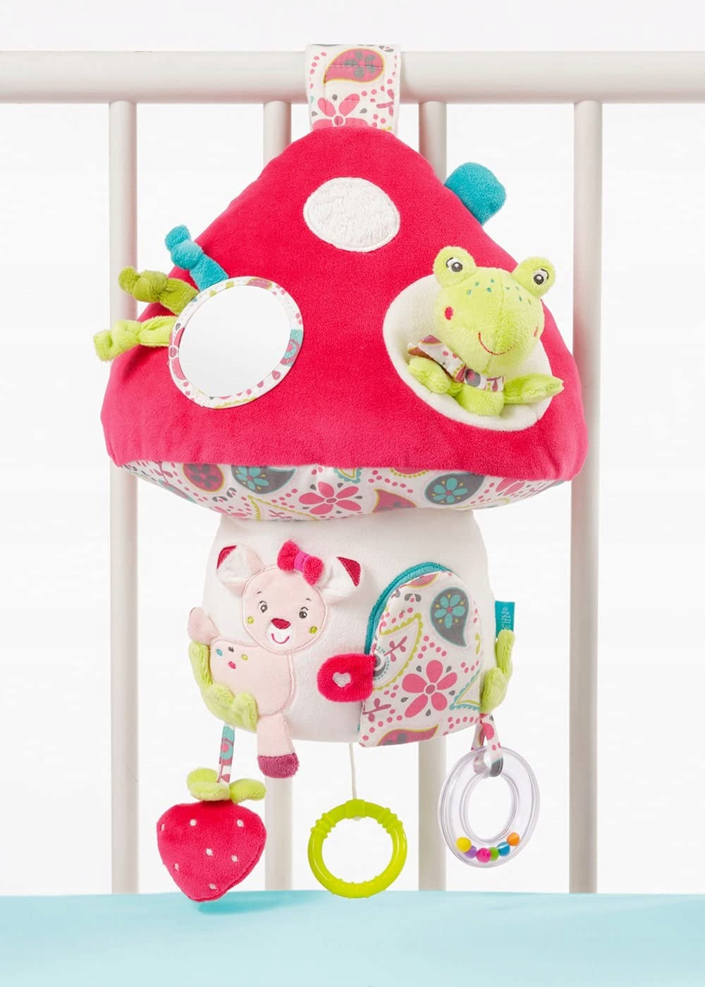 BabySun zawieszka z pozytywką pluszowy grzyb 40 cm