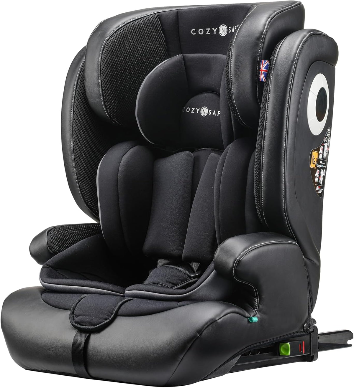 COZYnSAFE Hudson i-Size autósülés 1, 2 és 3 csoport 76-150 cm