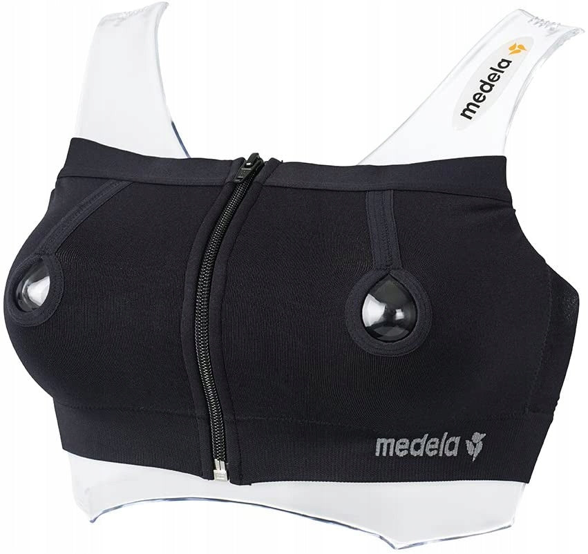 MEDELA gorset do laktatora EASY EXPRESSION S czarny, wygodny do odciągania pokarmu z laktatorem elektrycznym