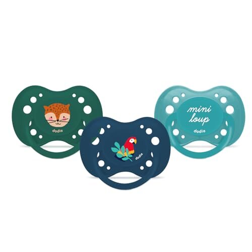 Dodie Essentiel pacifiers 3 pcs. 18+
