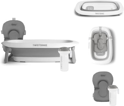 TWISTSHAKE compact foldable bathtub + insert + rinsing container