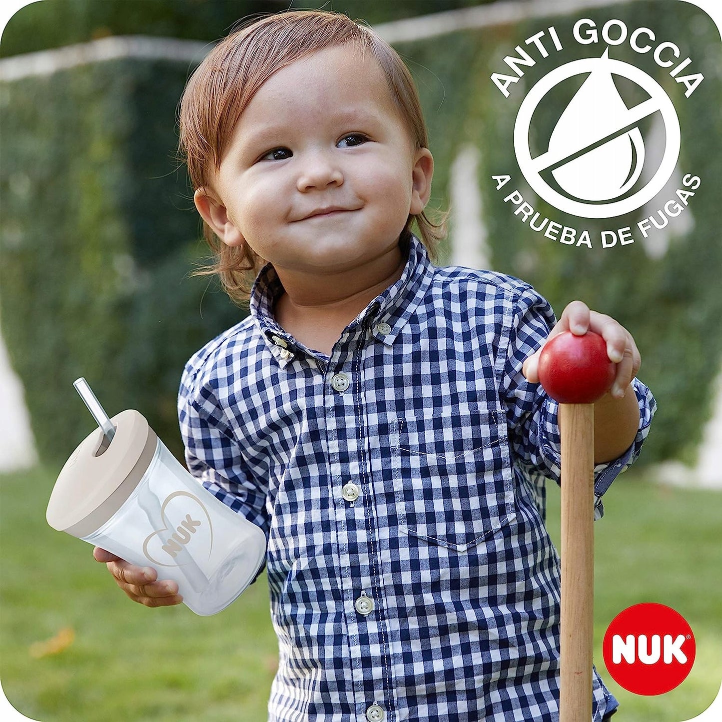 NUK Action Cup CANĂ ANTIVĂRSARE cu efect de cameleon 12 l+
