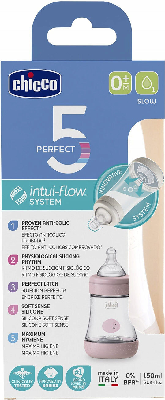 CHICCO Perfect5-flaska 0m+ 150ml