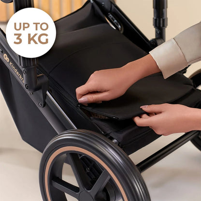 KINDERKRAFT PRIME2 PRO cochecito multifuncional 3 en 1 hasta 22kg + silla MINK PRO