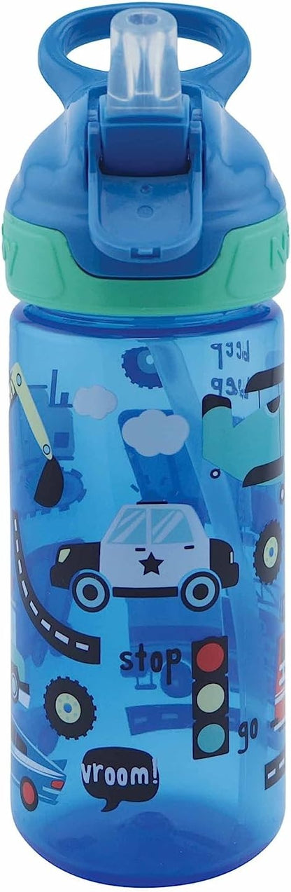 NUBY Flip-it Cup tritanowy kubek niekapek ze słomką i ustnikiem 3 l+ 360 ml – zdjęcie 1