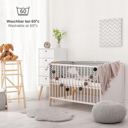 LALENI gumipántos lepedő bölcsőhöz, 40x90, 2 db