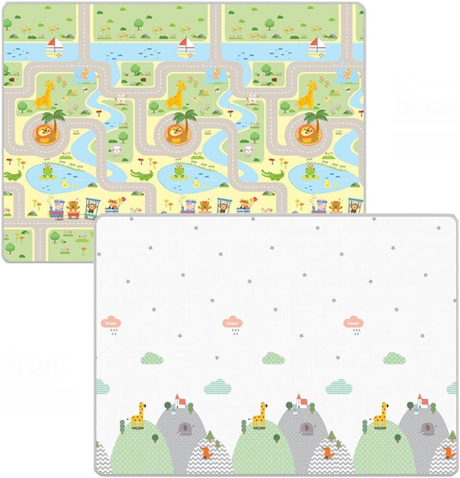 GUTSBOX double-sided foam play mat 180 x 120 x 0.5