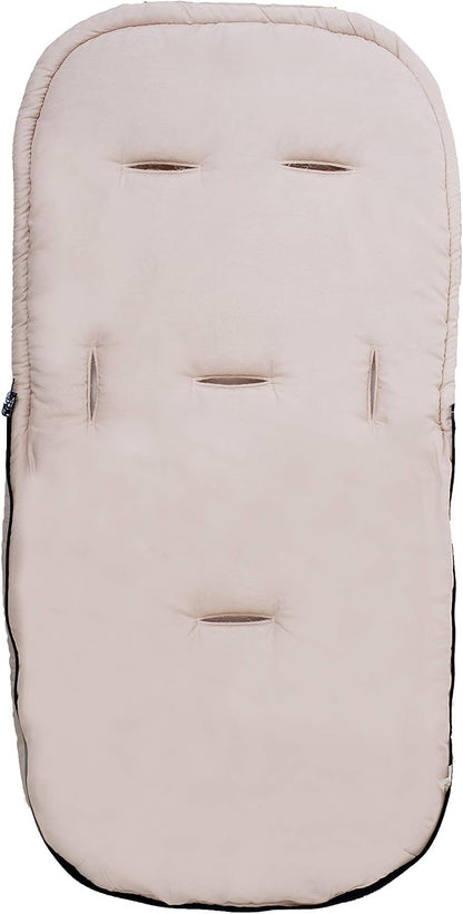 universal use in strollers and bassinet-style carrycots, 97 x 45 cm dimensions ensuring child comfort