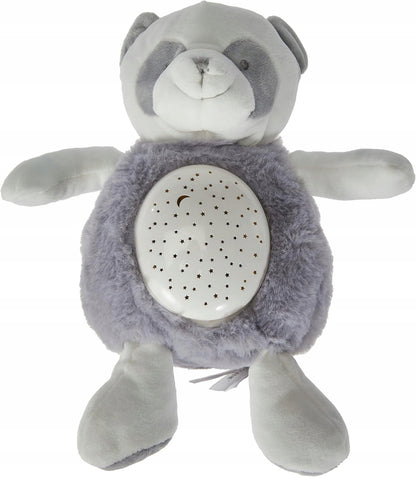 DOUDOU et COMPAGNIE jucărie de pluș cu proiector și melodie PANDA 25 cm