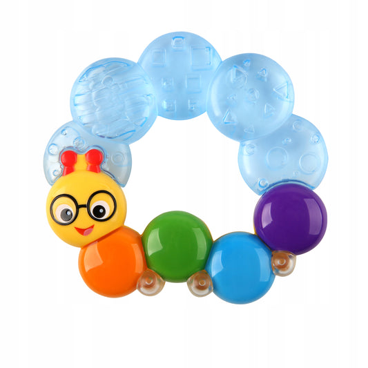 BABY EINSTEIN μασητικό ψυχόμενο και μασάζ με κουδουνίστρα ΚΑΜΠΙΑ 3 μηνών+