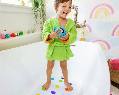 MUNCHKIN Dots halkfri gummibadmatta 36 x 77 cm