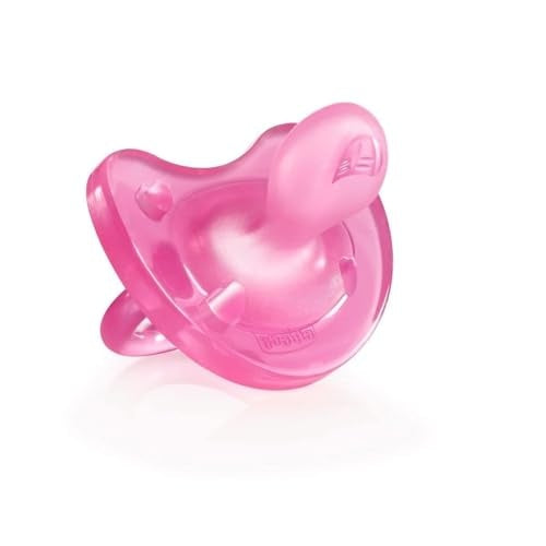 Chicco Physioforma Soft smoczek silikonowy różowy 0-6m