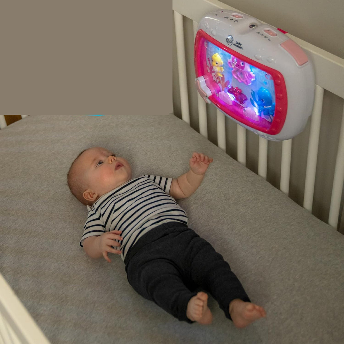 BABY EINSTEIN Morskie Sny pozytywka ze światłami + pilot 22 x 29 cm