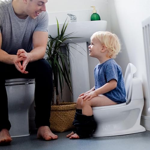 Nuby My Real Potty nocnik treningowy dla dzieci 18m+ dźwięk spłuczki