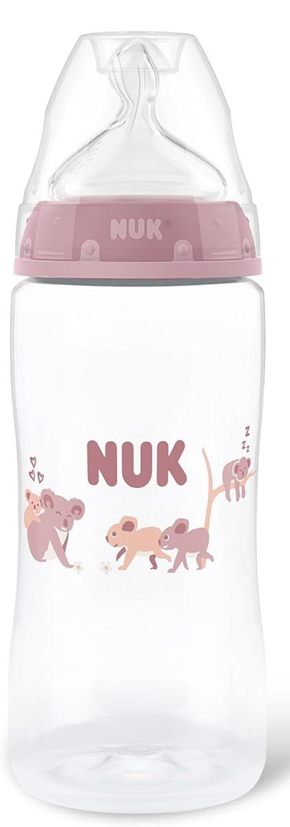 NUK First Choice+ butelka 300 ml smoczek M średni przepływ wskaźnik temperatury