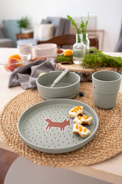 LASSIG Little Forest Fox children's tableware set