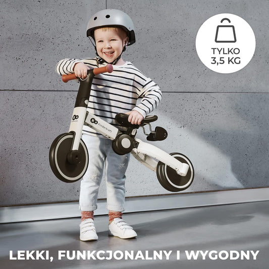 KINDERKRAFT 4TRIKE tricicletă 3în1 pentru copii 12 luni+
