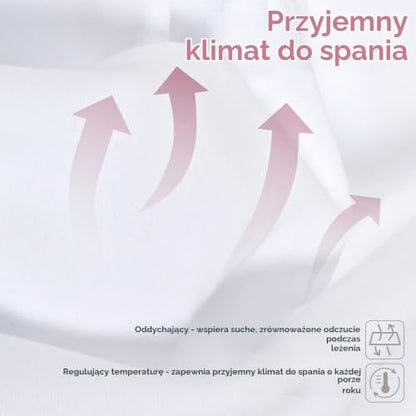 BABYBAY Deluxe Organic prześcieradło 89x50 cm białe