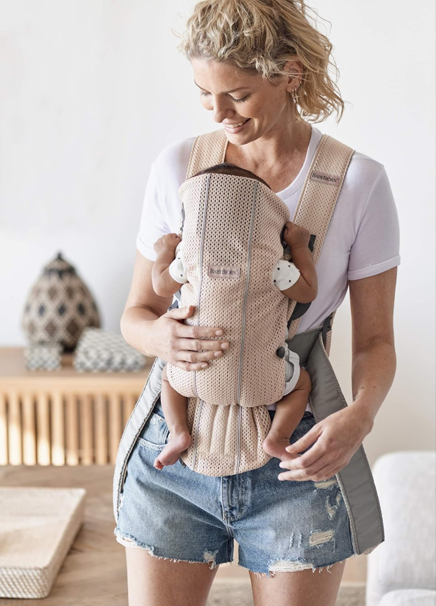 BABYBJORN MINI ergonomische Babytrage 3-11kg AIRY MESH