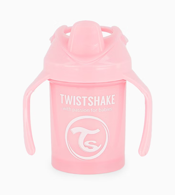 TWISTSHAKE Mini Cup kubek niekapek z ustnikiem i blenderem 230 ml 4 m+