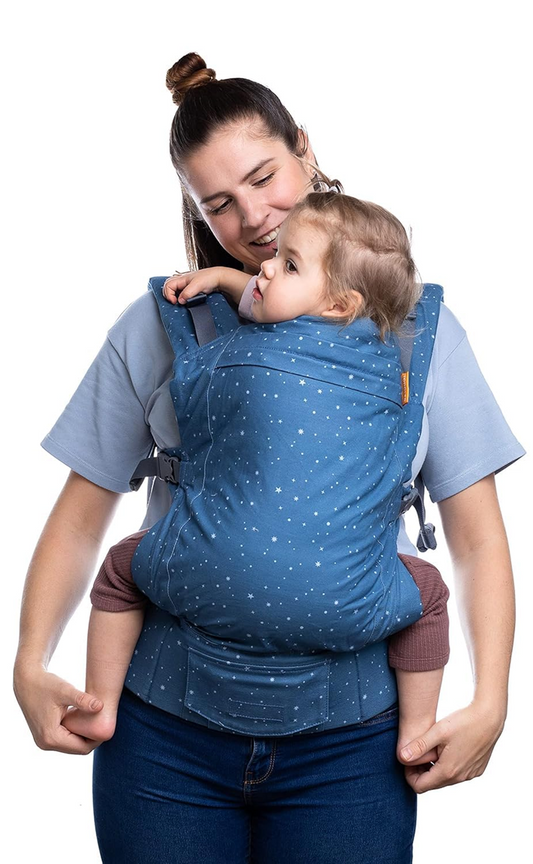 BECO TODDLER csatos babahordozó 9–27 kg / 18–48 hónap