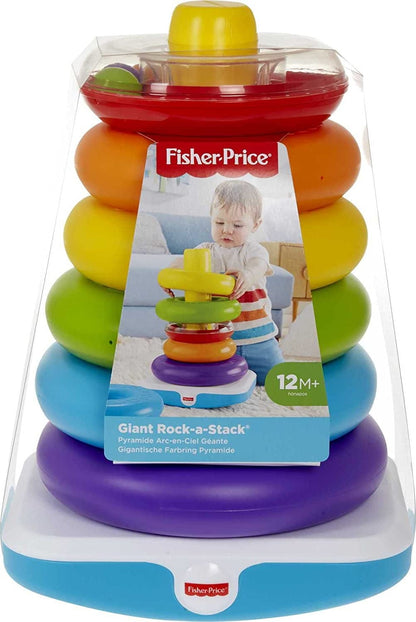FISHER-PRICE giga piramidka z kółek