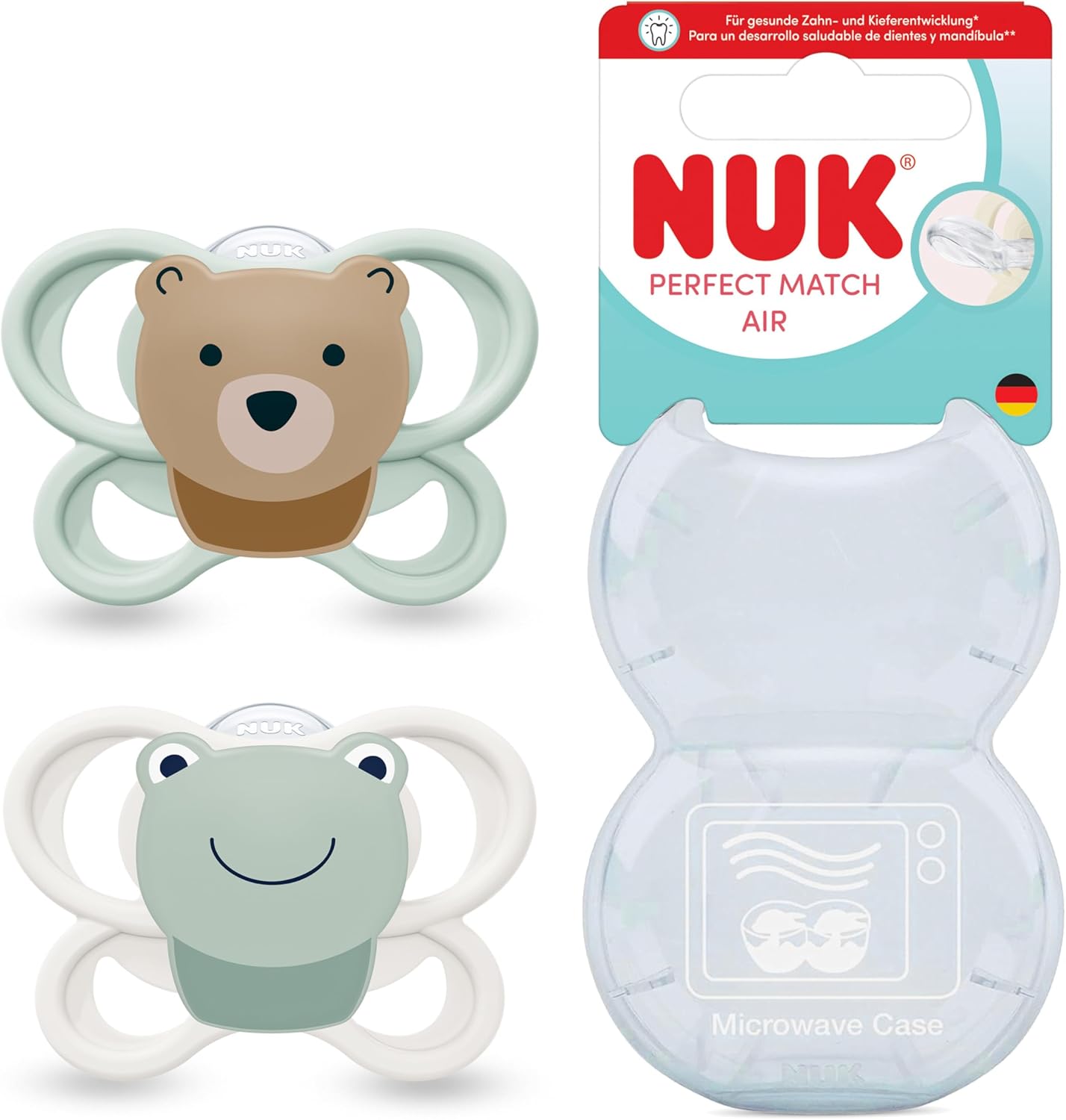 NUK Perfect Match Air pacifier 0-6m x2