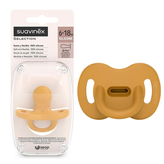 SUAVINEX SELECTION SX PRO szilikon cumi 6–18 hónap