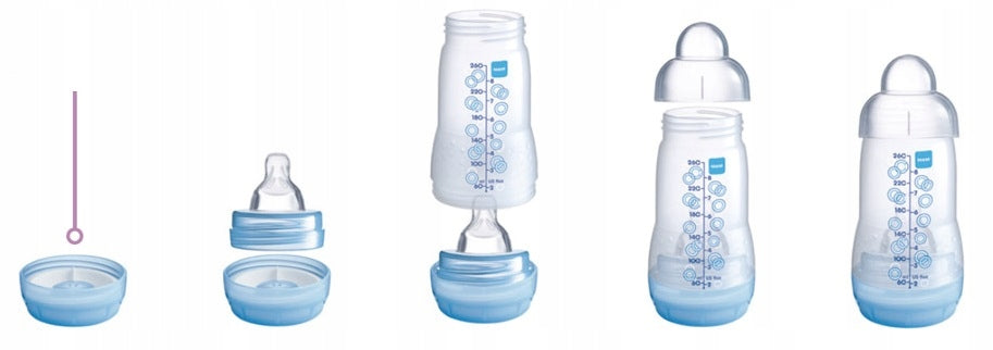 MAM Easy Start butelka antykolkowa 320 ml, od 4 mies.