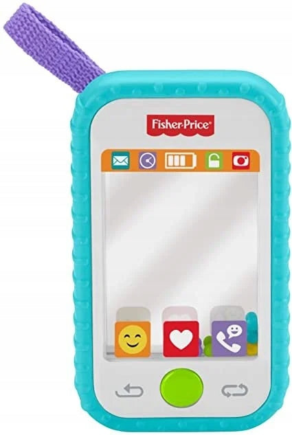 FISHER-PRICE GML96 okostelefon rágóka csörgő tükör