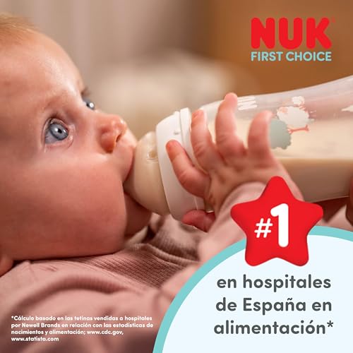 NUK First Choice tetine pentru biberoane M 2 buc. 3+