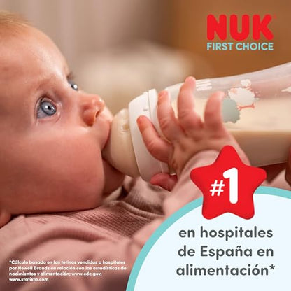 NUK First Choice tetine pentru biberoane M 2 buc. 3+