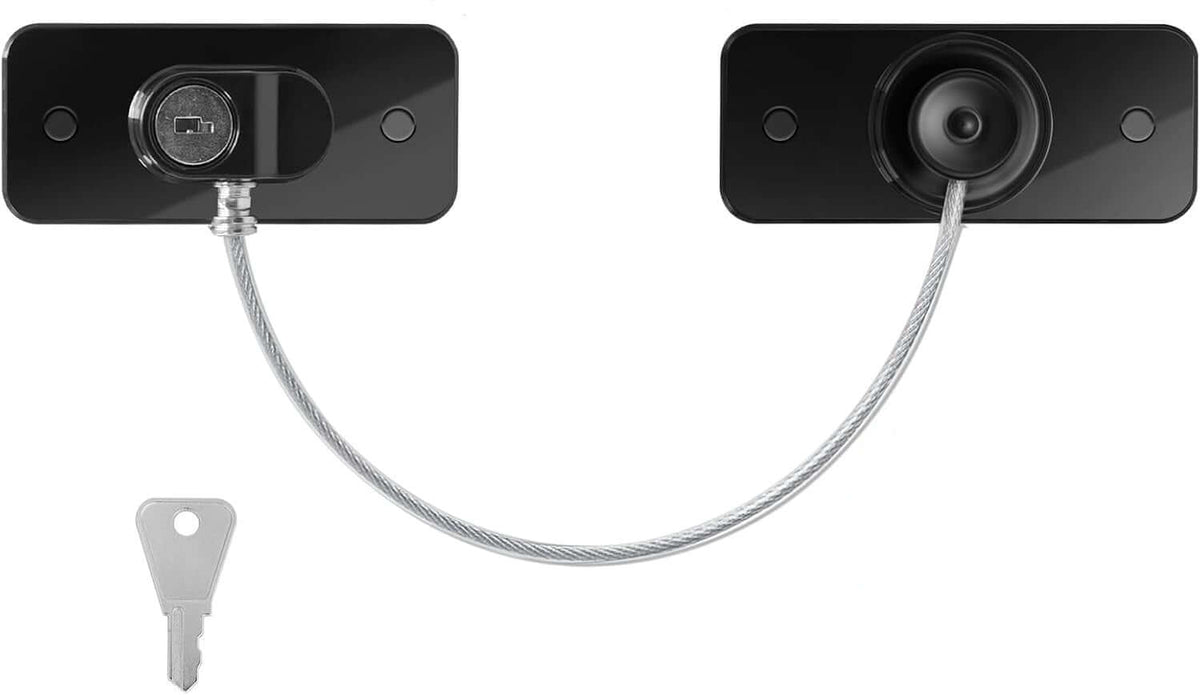 CHILD SAFETY LOCK stalowe zabezpieczenie przed dziećmi do szafek i szuflad x1 – zdjęcie 1
