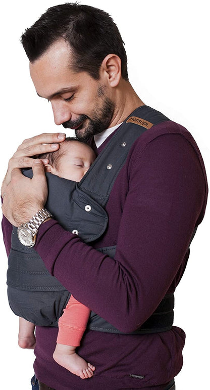 MARSUPI 2.0 nosidełko ergonomiczne L 3,5 - 15 kg, szare nosidło dla niemowląt