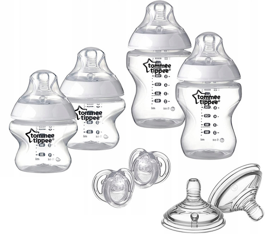 TOMMEE TIPPEE set de început biberoane, suzete 8 piese
