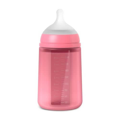 Suavinex SX Pro butelka silikonowa 240 ml średni przepływ 3m+