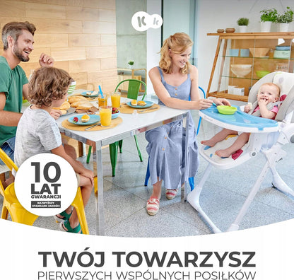 KINDERKRAFT YUMMY столче за хранене с табла