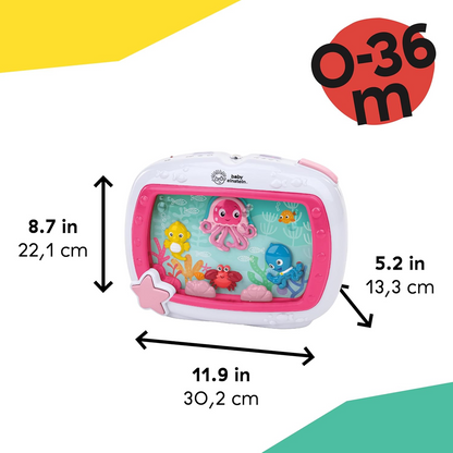 BABY EINSTEIN Vise marine CUTIUȚĂ MUZICALĂ + TELECOMANDĂ