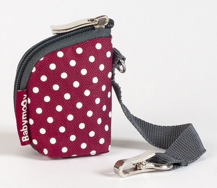 BABYMOOV torba do wózka BABY CHIC + przewijak: beżowo-bordowa torba na pieluchy z akcesoriami i przewijakiem