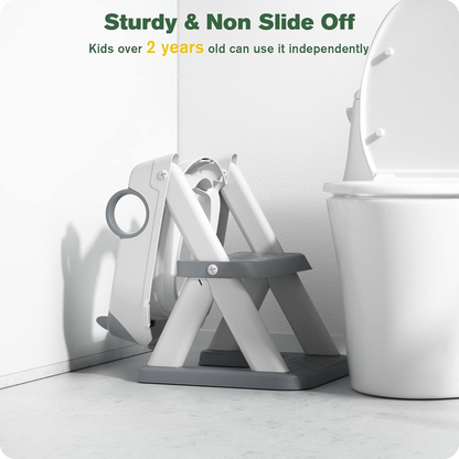 Toilettentrainersitz mit Stufen 2in1