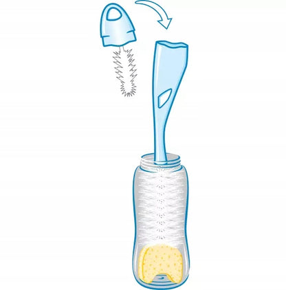 NUK 2in1 Flaschen- und Saugerbürste 28 cm