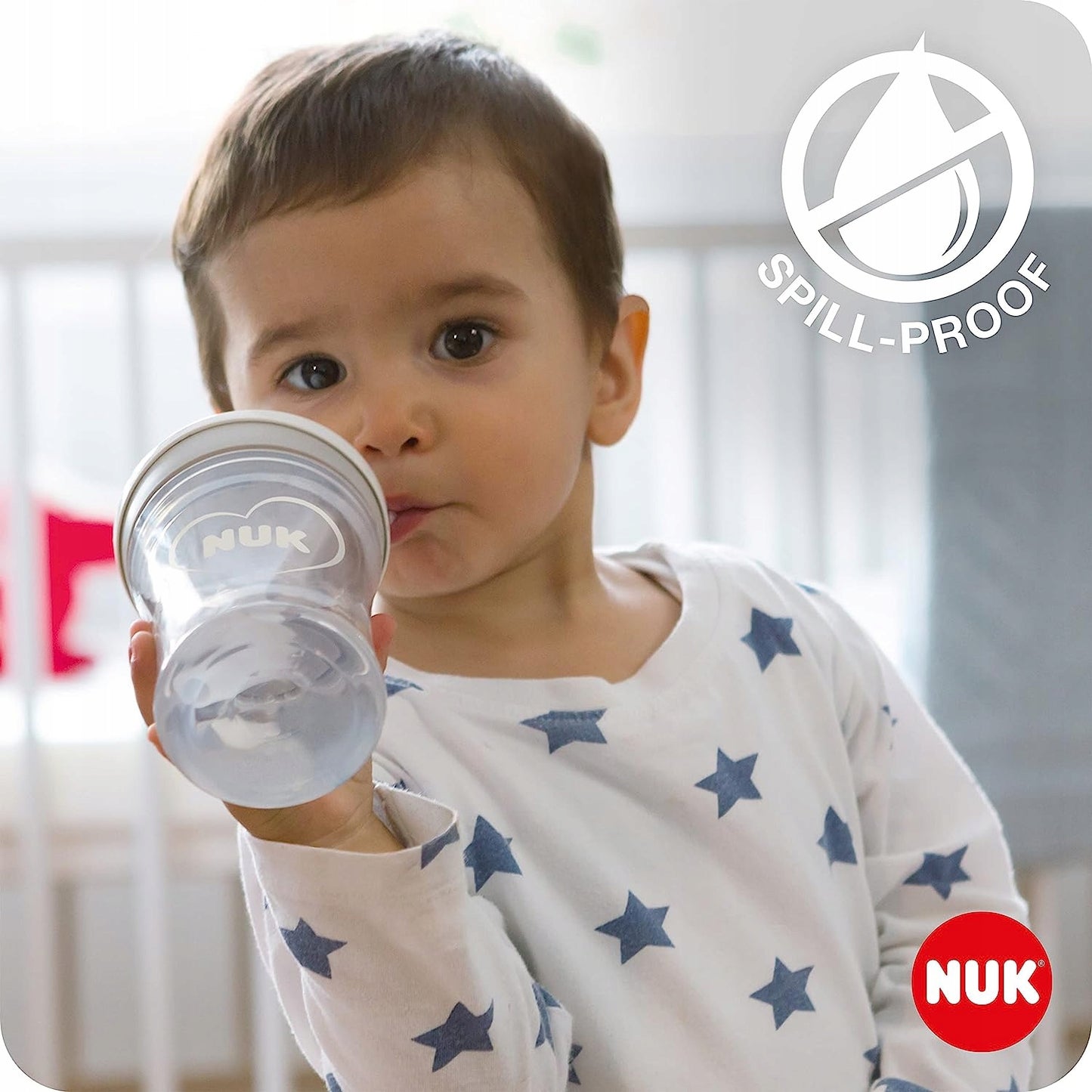 NUK Action Cup CANĂ ANTIVĂRSARE cu efect de cameleon 12 l+